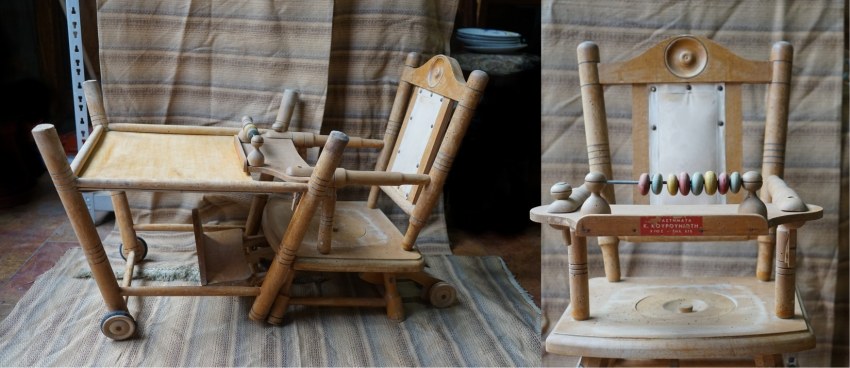 το ξύλινο παιδικό καρεκλάκι