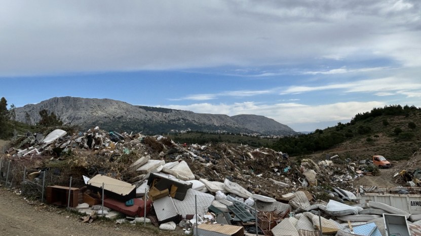Σε χωματερή έχει μετατραπεί ο Σταθμός Μεταφόρτωσης Απορριμμάτων στον Κοφινά