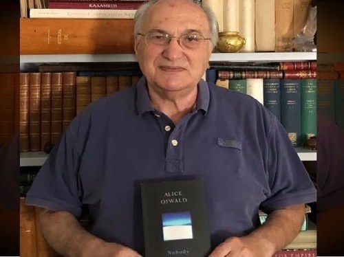 Οκ. Μιχάλης Μόσχος, υπεύθυνος σήμερα του κορυφαίου London Hellenic Prize, βραβείου για την ανάδειξη και προαγωγή της Ελληνικής Γραμματείας και του Πολιτισμού.