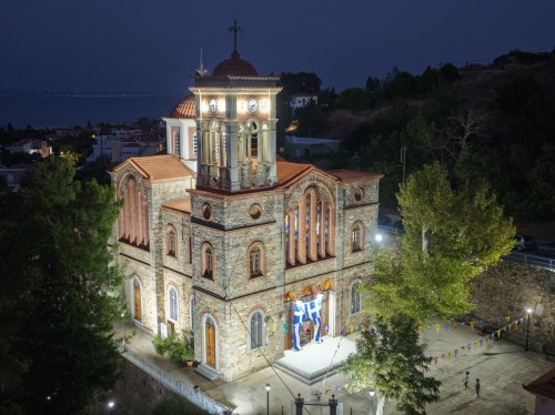 Αρχιερατική Ιερά Πανήγυρις στην Παναγία Λατομίτισσα Χίου