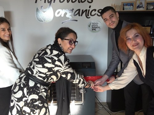 Χορηγία και ενίσχυση της Myrovolos Organics με το πιο σύγχρονο μηχάνημα Λυοφιλίωσης