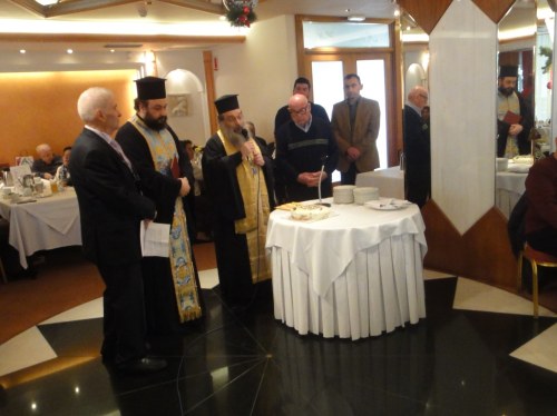 Κοπή πίτας Χαλκουσίων με συγκινητική ομιλία του Προέδρου