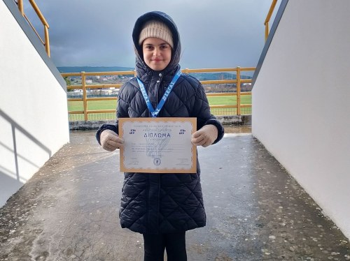 Πρώτη θέση για την Ειρήνη Τάνταρου στον Β’ Περιφερειακό Αγώνα Ανώμαλου Δρόμου