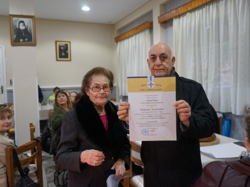 Συγκίνηση και τιμή στην κοπή πίτας του Ιερού Τάγματος Αγίου Παντελεήμονος