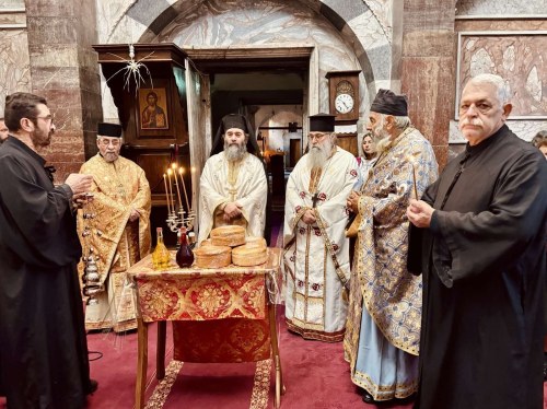 Μεγαλοπρεπής εορτασμός της μνήμης του Αγίου Διονυσίου στην Ιερά Νέα Μονή