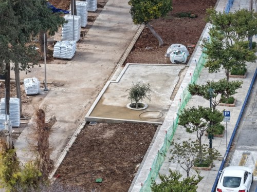 Ανάπλαση Δημοτικού Κήπου Χίου: Υπηρεσιακό σημείωμα «καίει» την ποιότητα των εργασιών πρασίνου