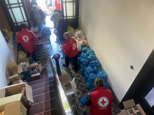 Χριστουγεννιάτικη προσφορά αγάπης από τον Ελληνικό Ερυθρό Σταυρό Χίου